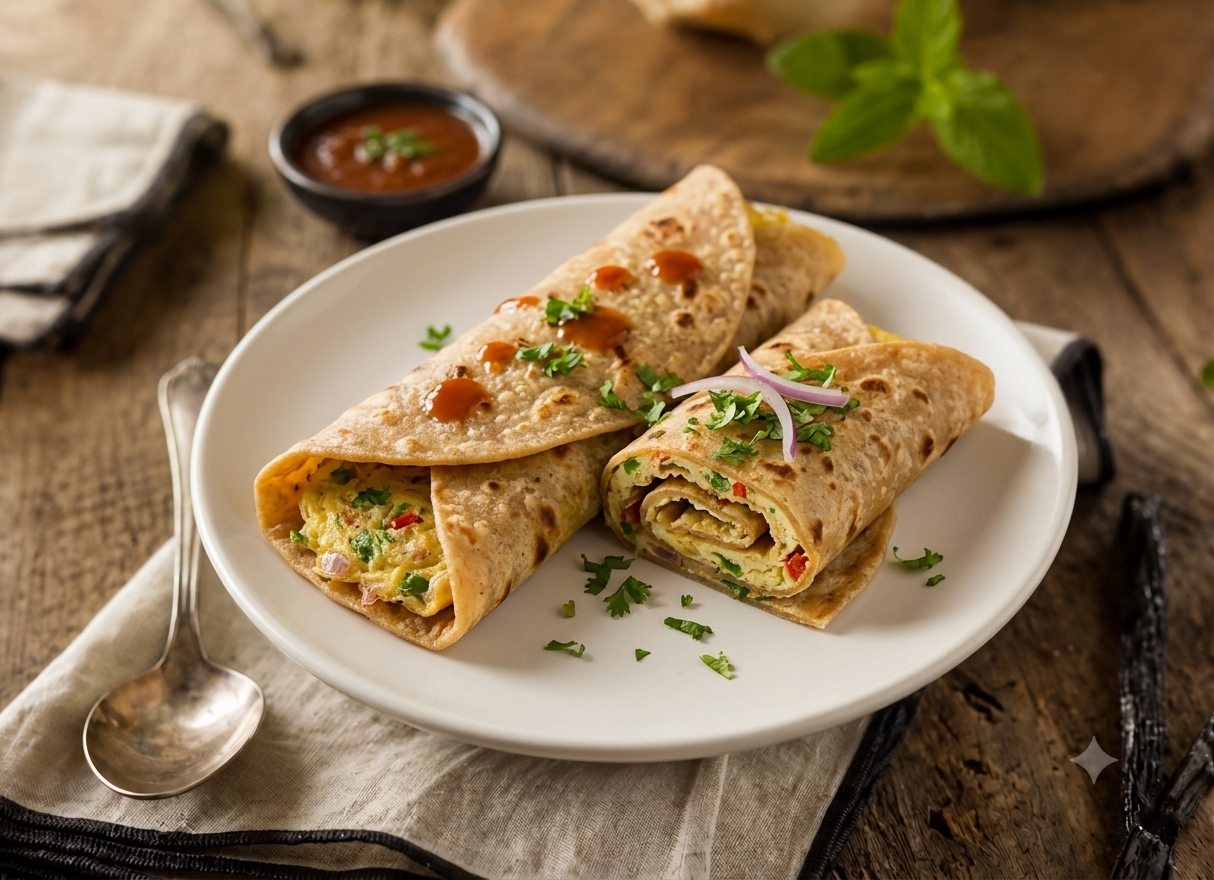 Omelette Chapati
